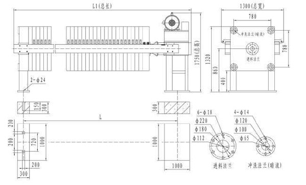 板框式壓濾機(jī)工作原理